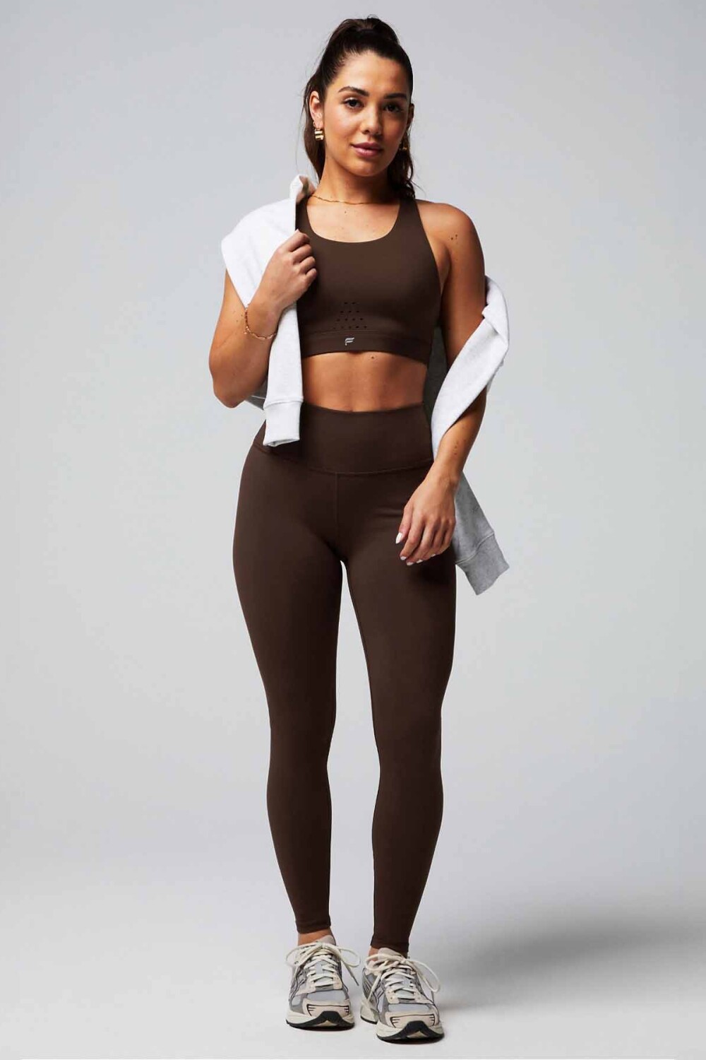 Legging Define High-Waisted Legging Mujer Cacao
