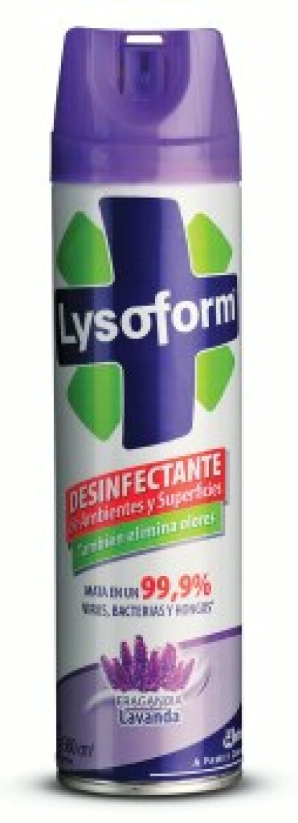 DESINFECTANTE LYSOFORM AEROSOL LAVANDA 360 CC 