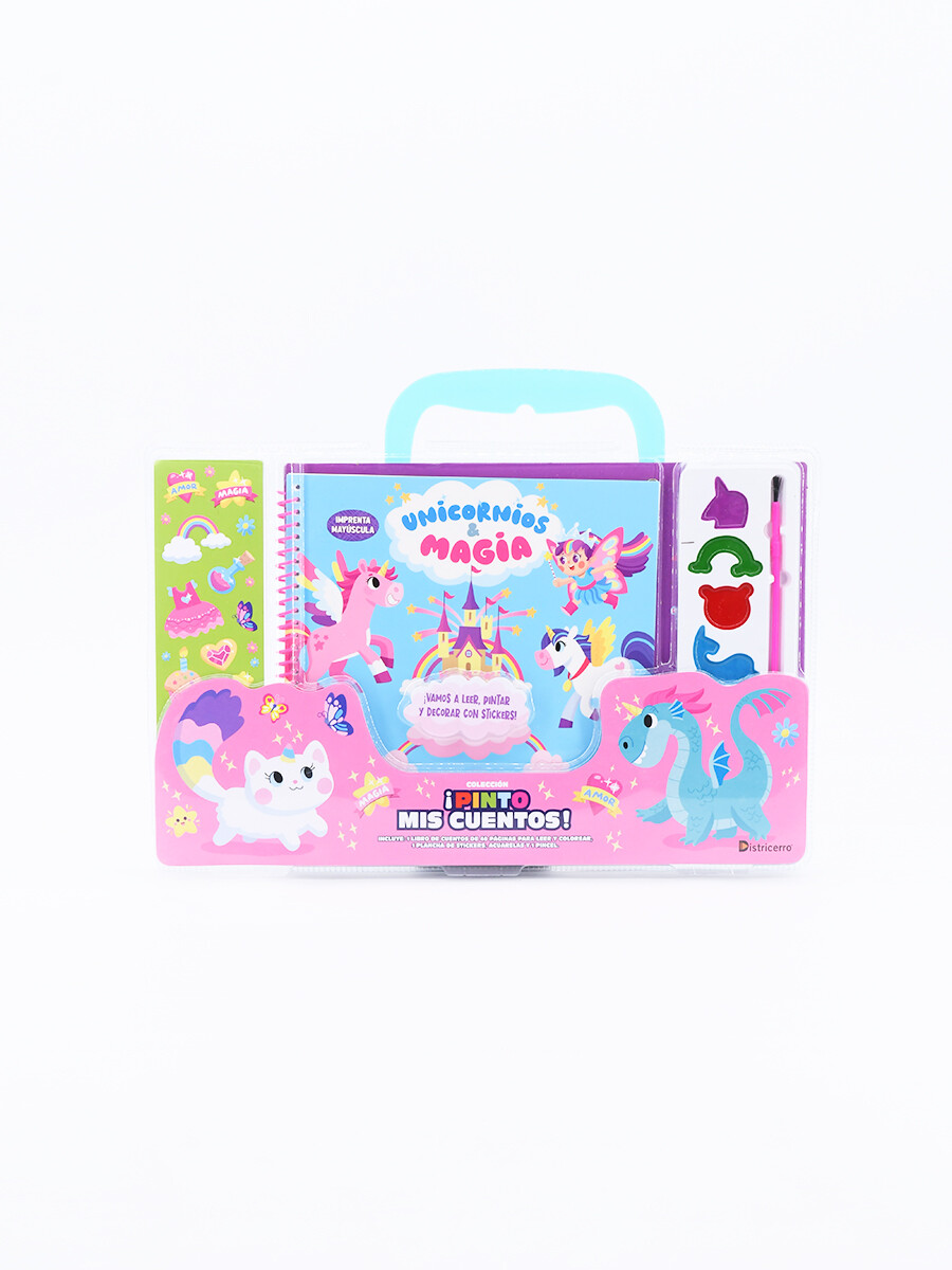 PINTO MIS CUENTOS UNICORNIOS - MULTICOLOR 