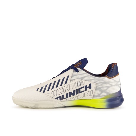 Championes Munich de Hombre RONDO 26 4770026 WHITE/GREEN/BLUE
