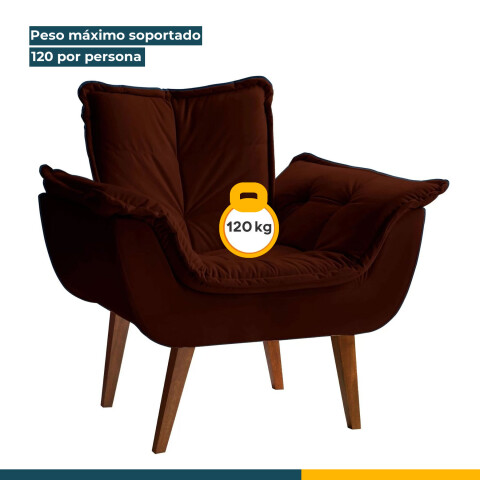 SILLON Butaca EROS Poltrona con asiento y espaldar de espuma revestido en terciopelo - Jolie 11 SILLON Butaca EROS Poltrona con asiento y espaldar de espuma revestido en terciopelo - Jolie 11