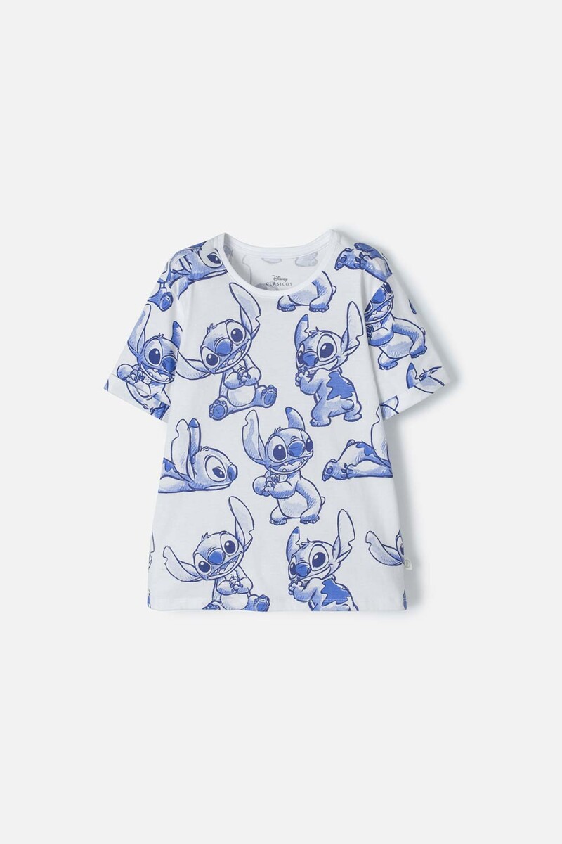 Camiseta niña Lilo & Stitch - Blanco 