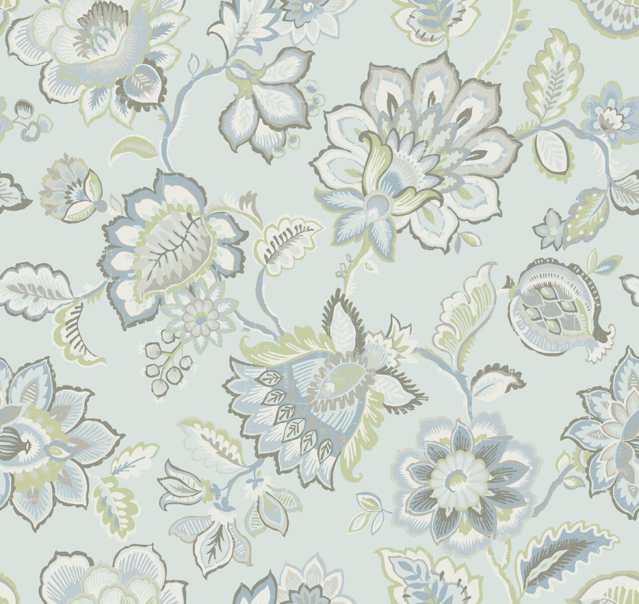 COLECCIÓN PERENNIAL - CORONA LIGHT BLUE JACOBEAN - 