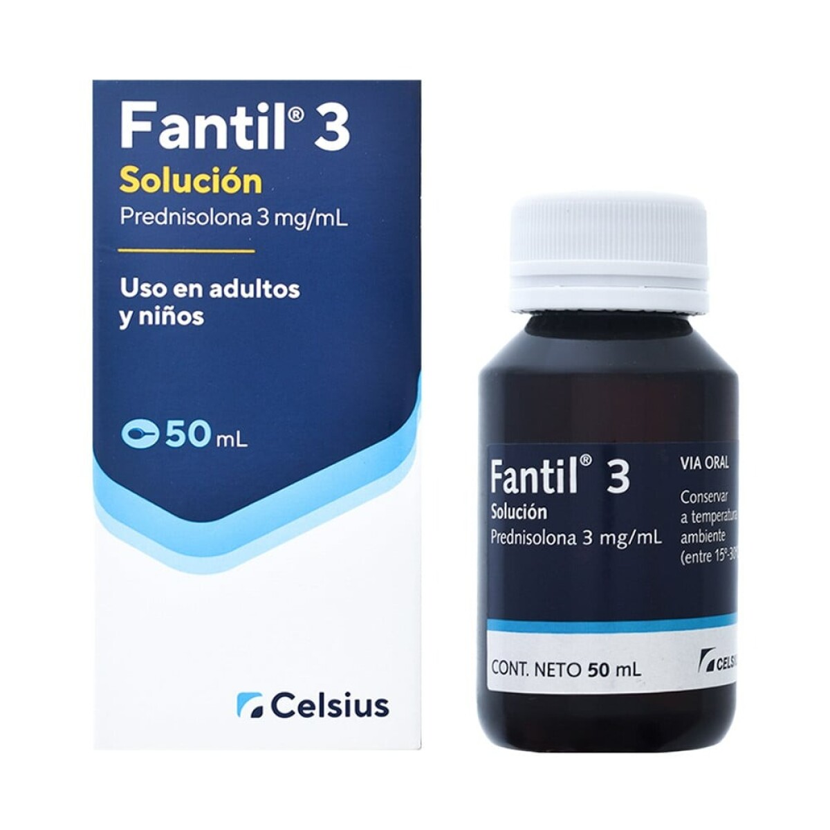 Fantil 3 Solución 50 Ml Suplemento Pediátrico 