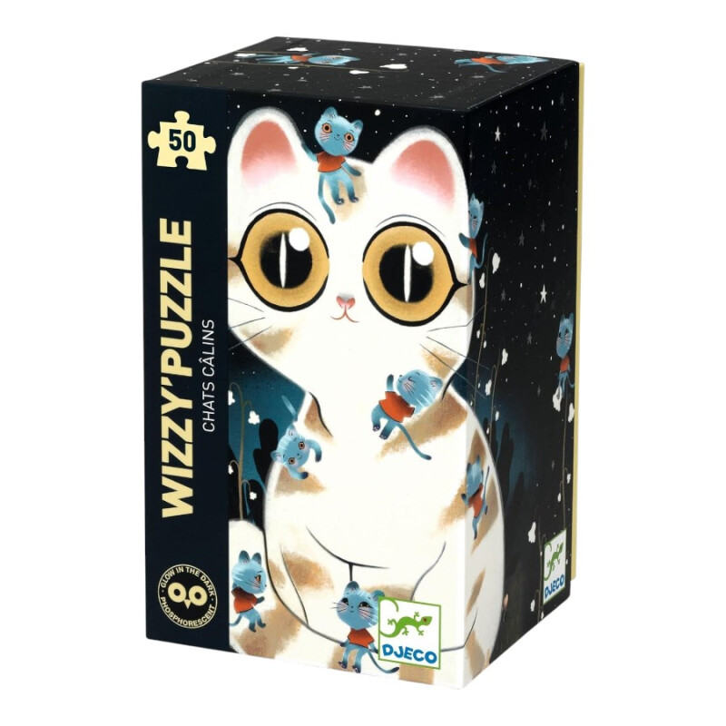 Puzzle Fosforescente De Gato 50 Piezas Djeco Puzzle Fosforescente De Gato 50 Piezas Djeco