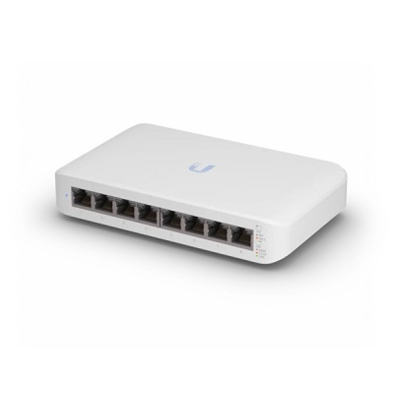 Ubiquiti UniFi Switch Lite USW-Lite-8-POE - Conmutador - Gestionado - 8 x 10/100/1000 (4 PoE+) - sobremesa, montaje en pared - P Ubiquiti UniFi Switch Lite USW-Lite-8-POE - Conmutador - Gestionado - 8 x 10/100/1000 (4 PoE+) - sobremesa, montaje en pared - P