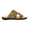 Starsax Sandalia Hombre Casual C/tres Tiras Cruzadas Sesamo