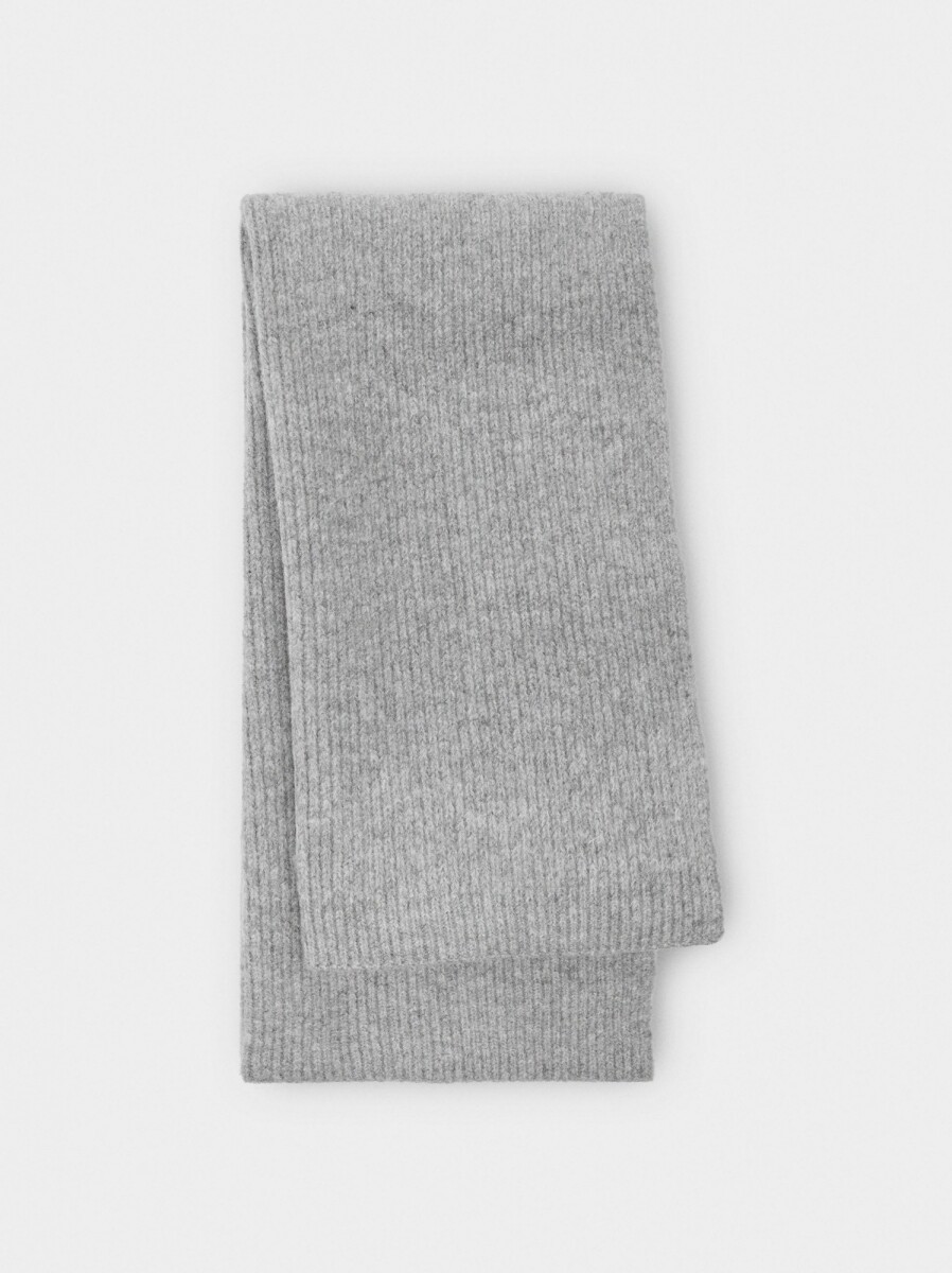 Bufanda Canalada - gris 