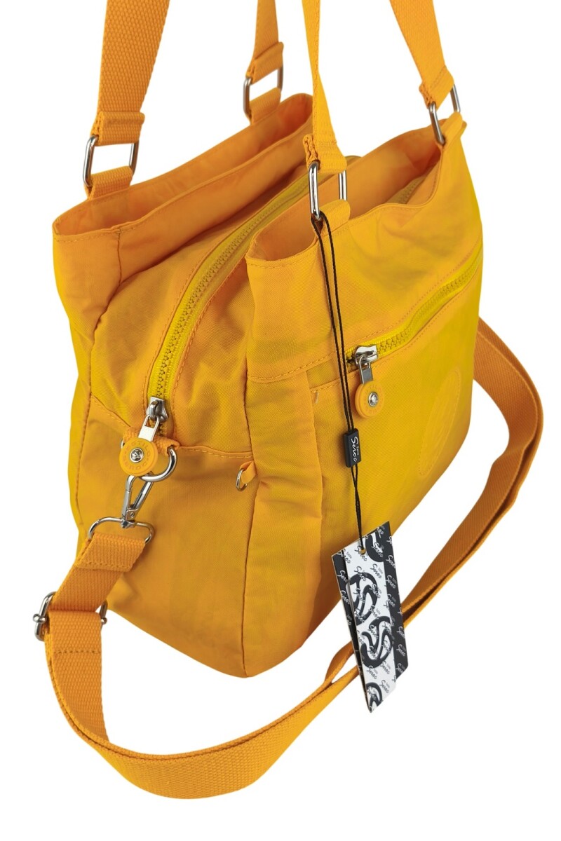 Bolso Tote Multifuncional Amarillo