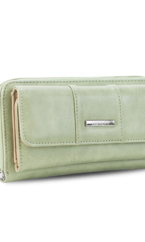 BILLETERA GLADIOLO CILANTRO