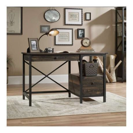Escritorio con Cajonera Sauder Linea Steel River