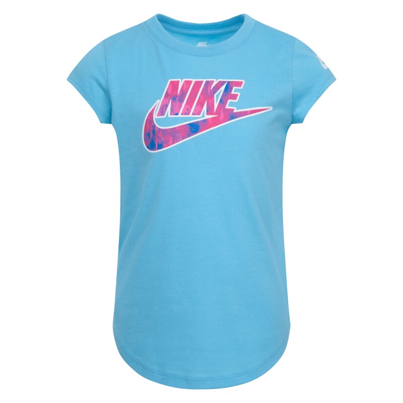 Camiseta Printed Club Tee de Niña Azul