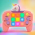 Joystick Consola Interactiva 15 Botones Con Luces Y Sonido UNICORNIO ROSA