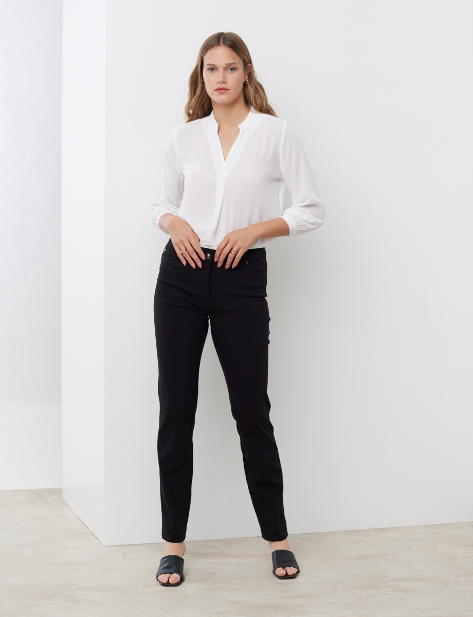 Pantalon Recto - Negro 