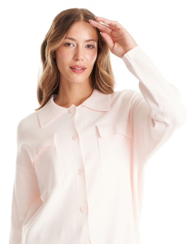 Sobrecamisa Bolsillos ROSA