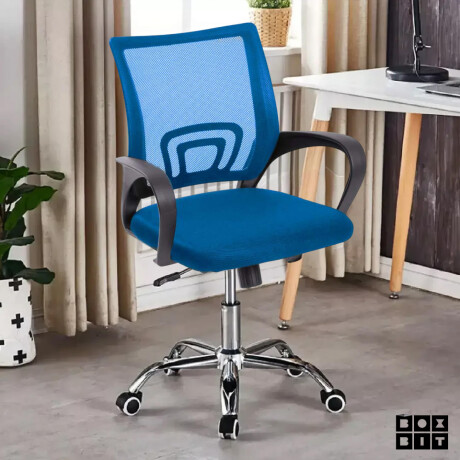 Silla De Escritorio Tok Ergonómica Azul
