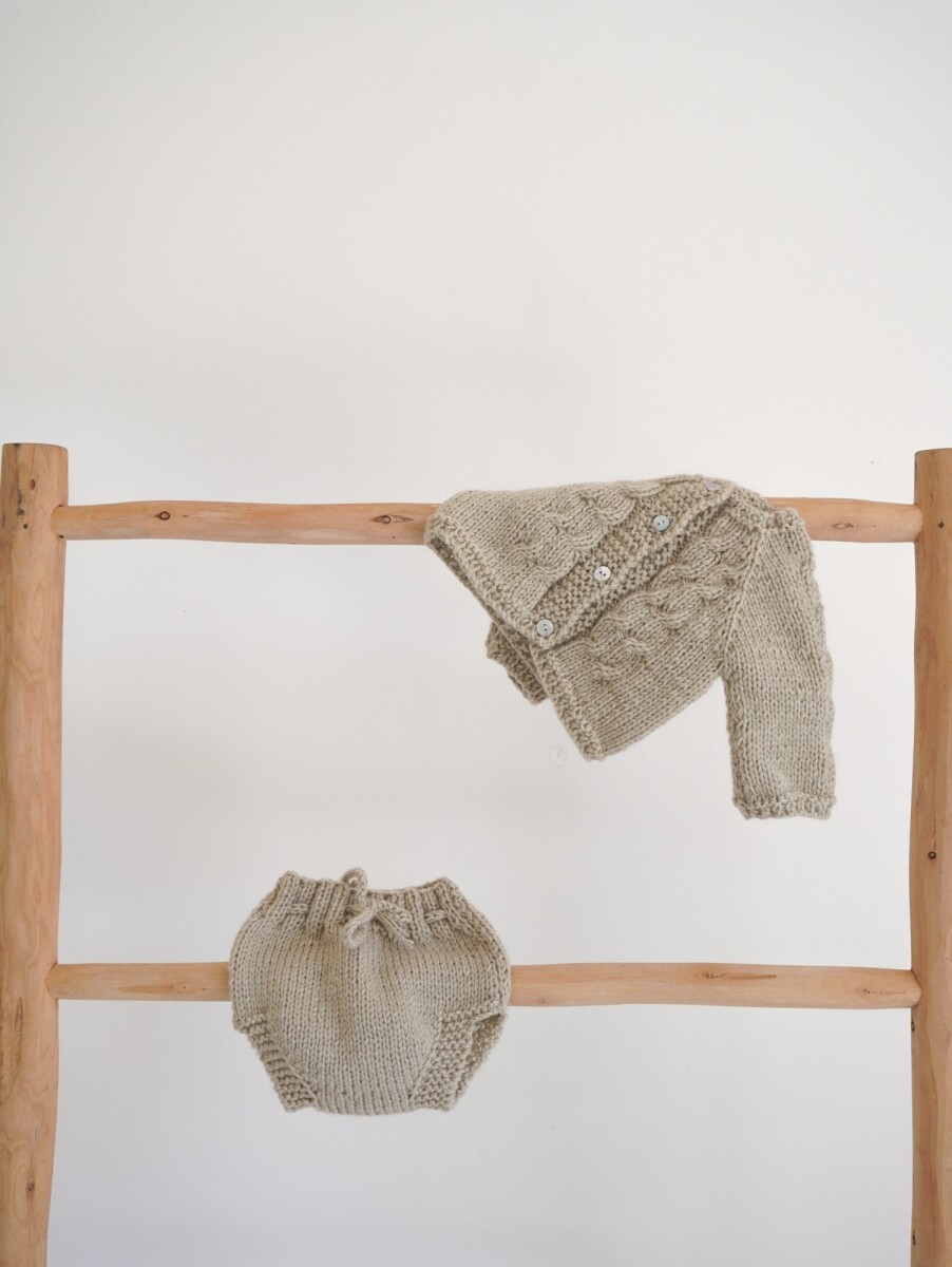 New Born Set - Beige 