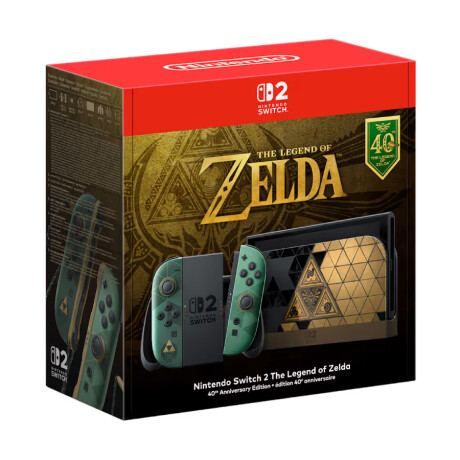 Pre Venta - Nintendo Switch 2 (edición 40 Aniversario The Legend Of Zelda) Pre Venta - Nintendo Switch 2 (edición 40 Aniversario The Legend Of Zelda)