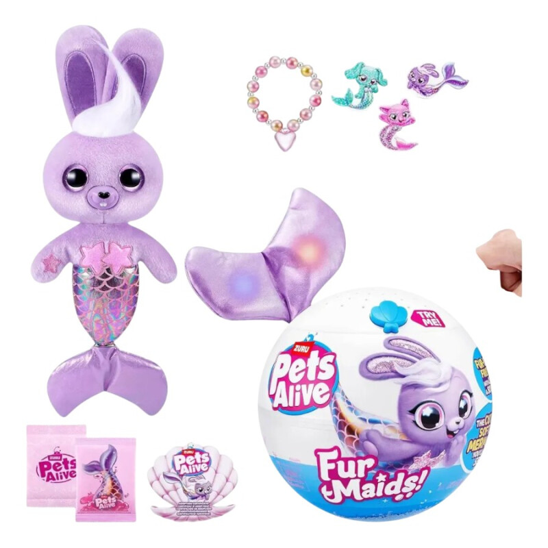 Peluche Interactivo Pets Alive Sirena Peluche Interactivo Pets Alive Sirena