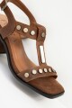 Sandalia Gardenia Marron