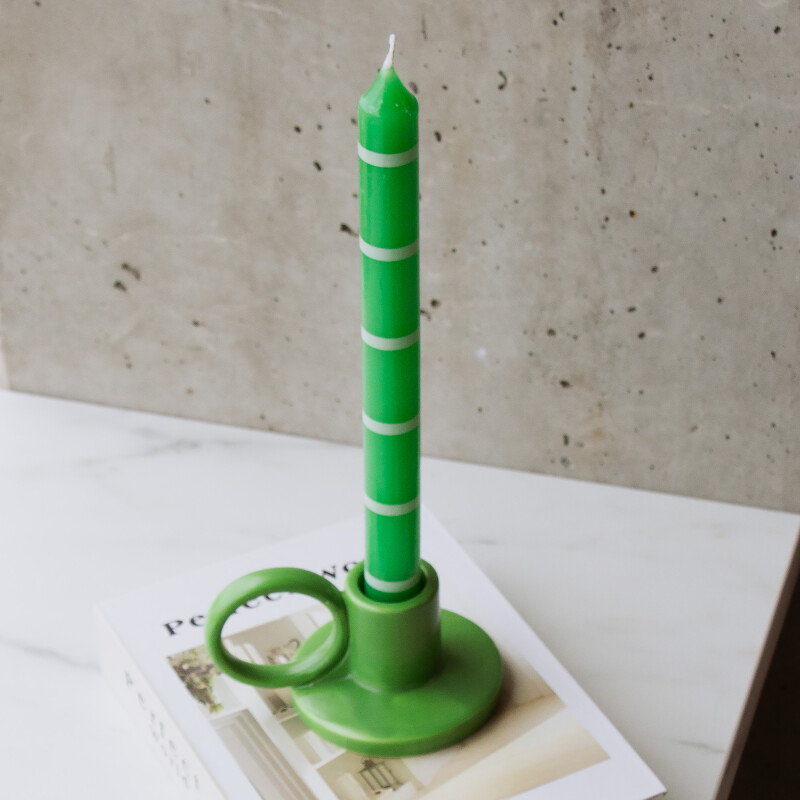Set x2 velas largas Esmeralda