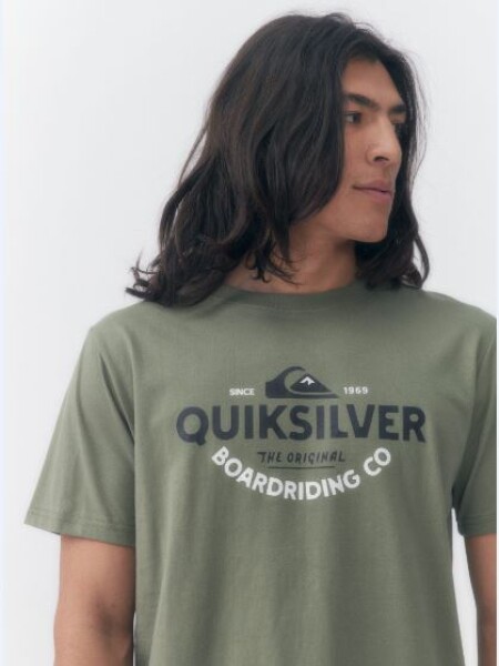 T-SHIRT QUIKSILVER 40616 VERDE