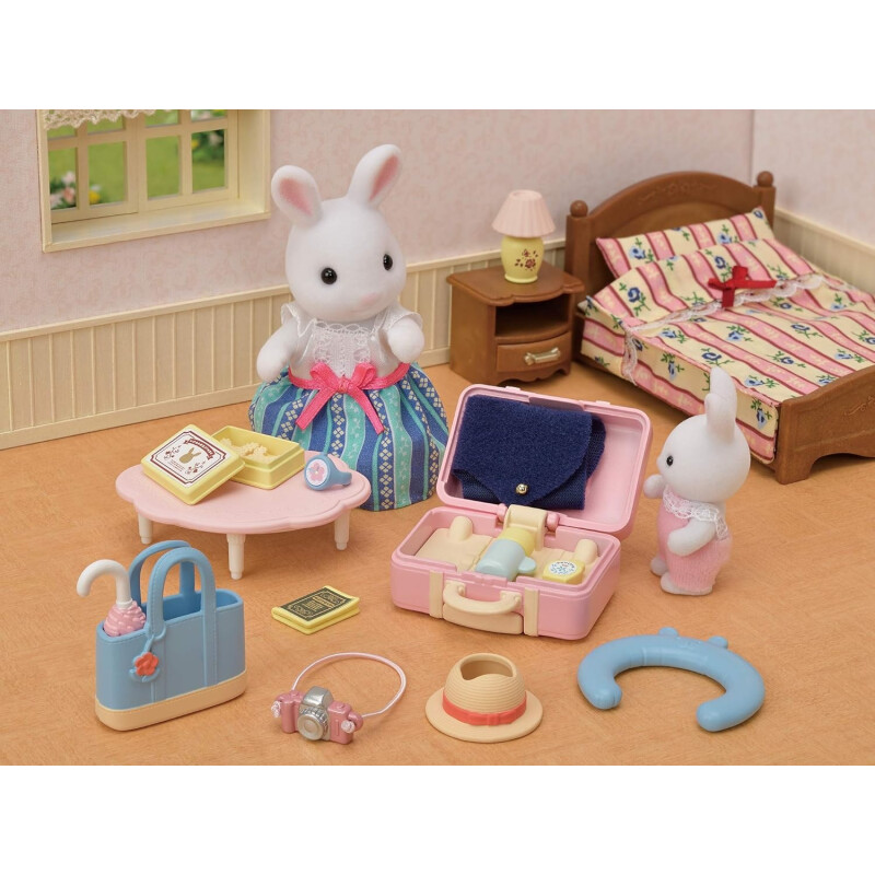 Sylvanian Families 5641 Set viaje de fin de semana - Emilia Conejo de Nieve - Sylvanian Families 5641 Set viaje de fin de semana - Emilia Conejo de Nieve -