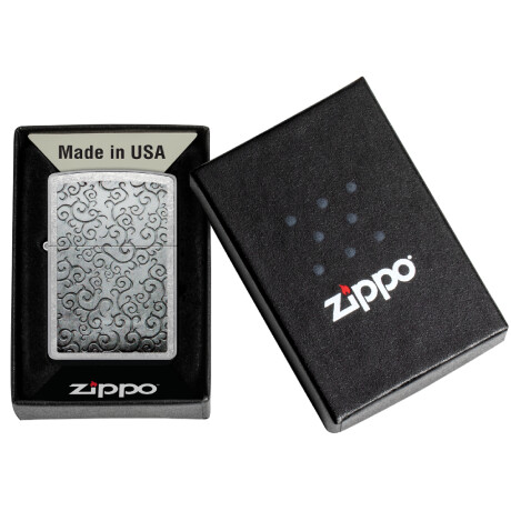 Encendedor Zippo Plata C/diseño 0