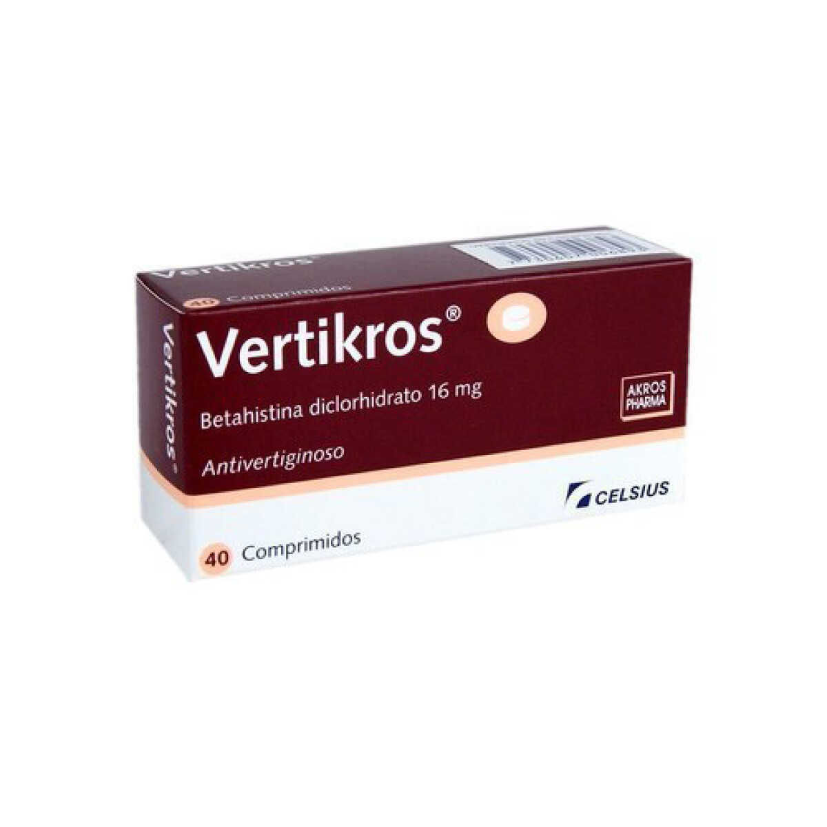 Vertikros 16 Mg x 40 COM 