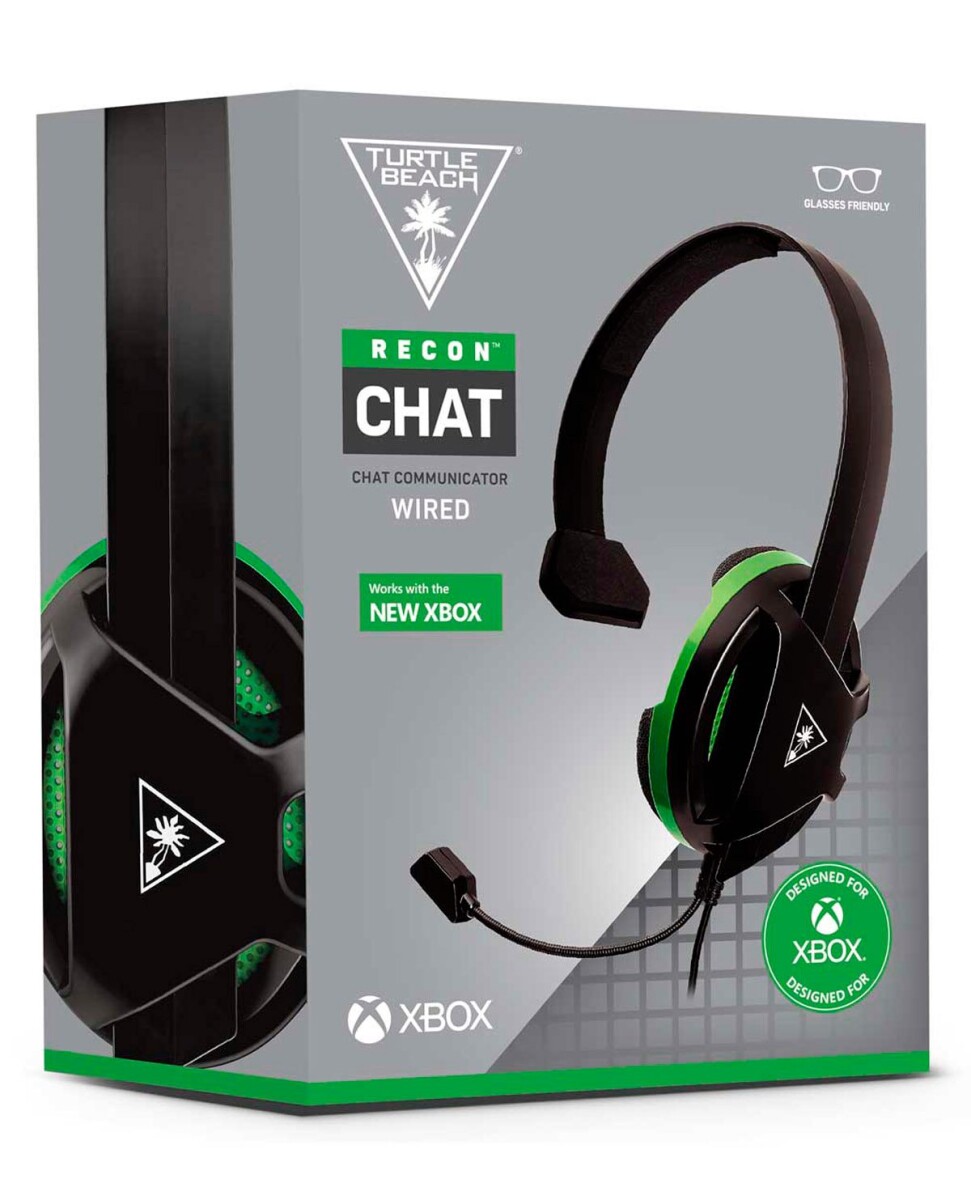 Auricular Turtle Beach Recon Chat Xbox 