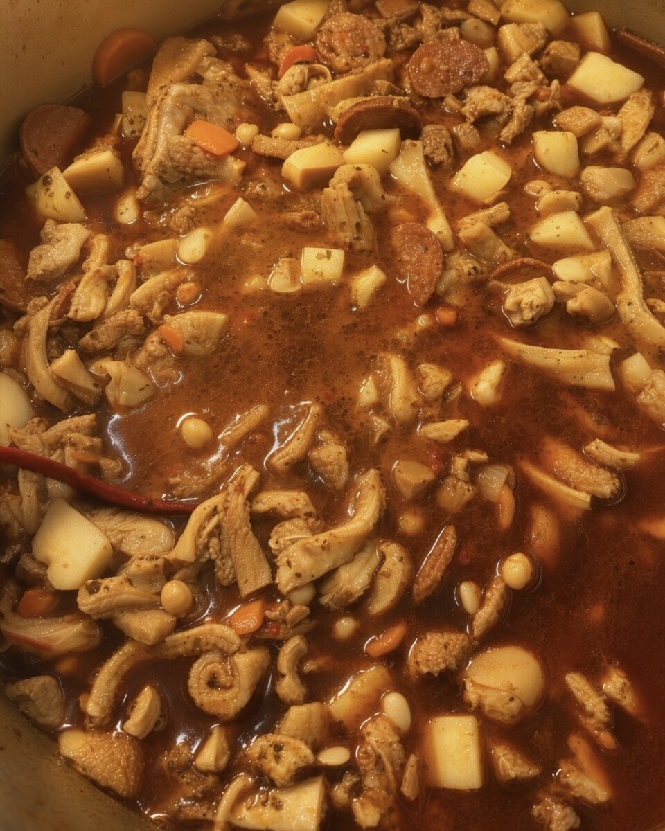 Cazuela de Mondongo 