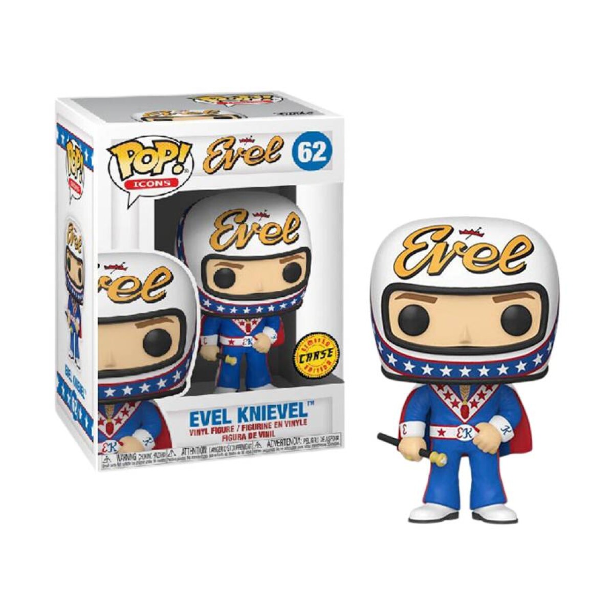 Evel Knievel - Evel - 62 [Chase] 