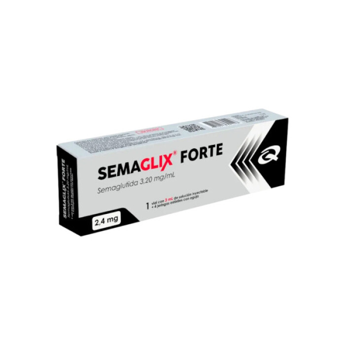 SEMAGLIX FORTE 2,4 MG CJ 1 INYE. PR X3ML única