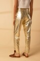 Pantalón Avai SS24 Metalizado Champagne