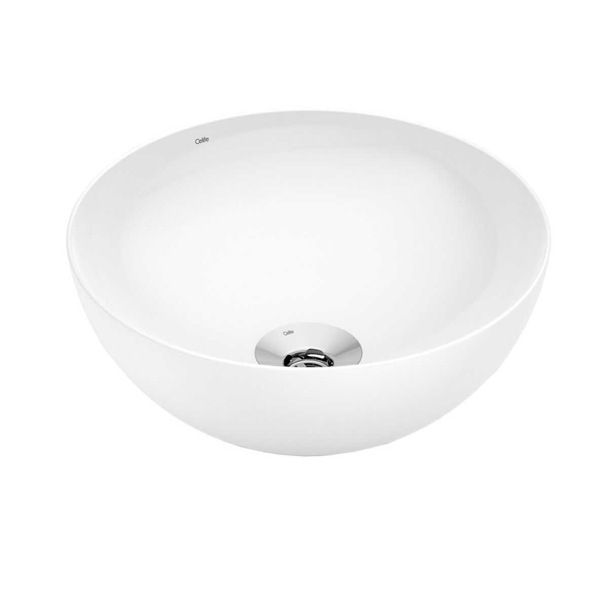 Bacha De Apoyo Modelo Basic R0 ø30 Cm Color Blanco 