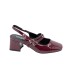 SANDALIA 35-40 BURGUNDY