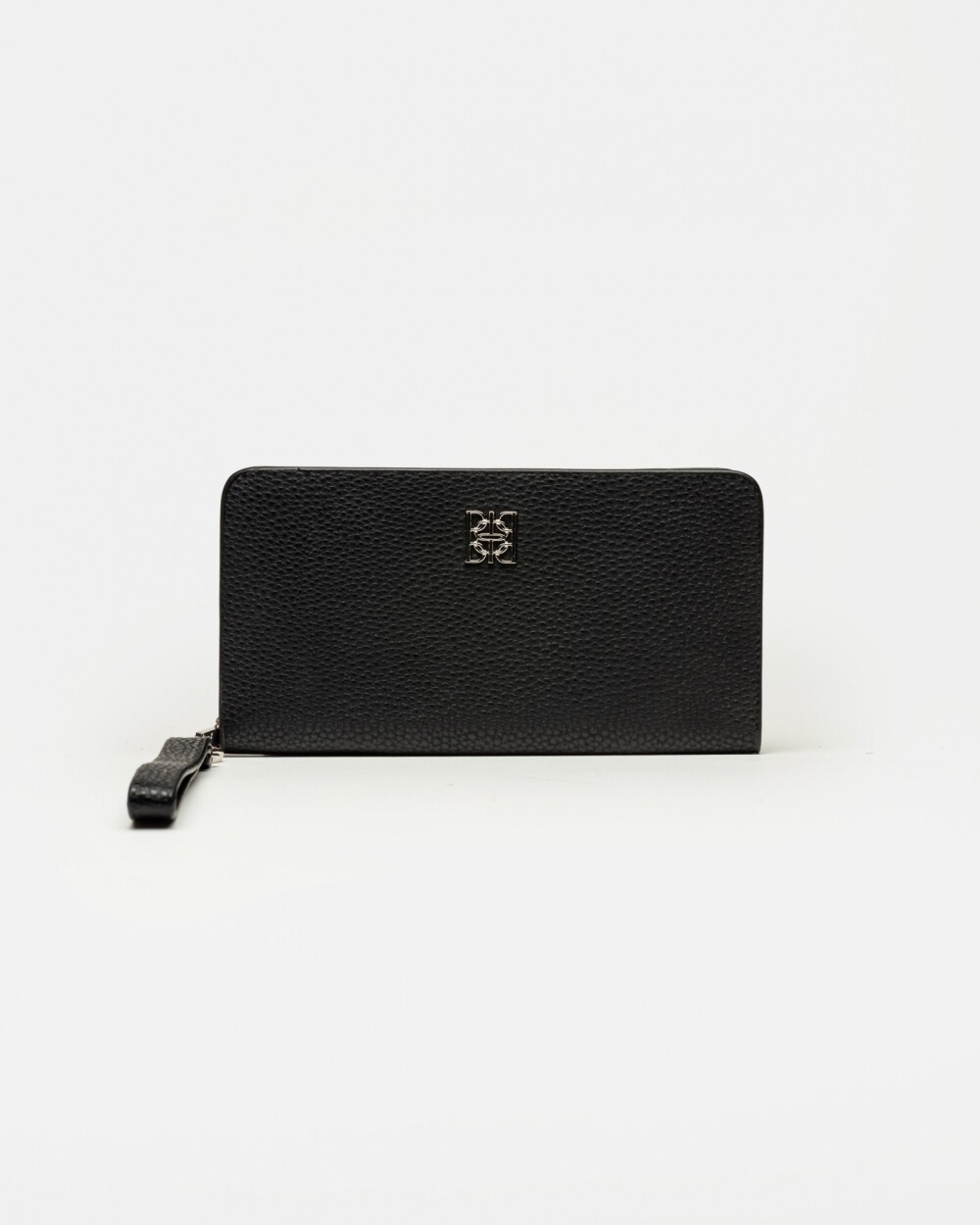 Billetera Mint en efecto cuero Negro