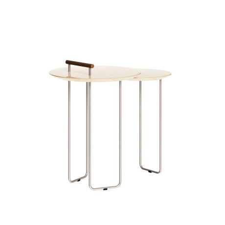 Mesa de arrime Doble side Linea Manhattan Blanco/Blanco