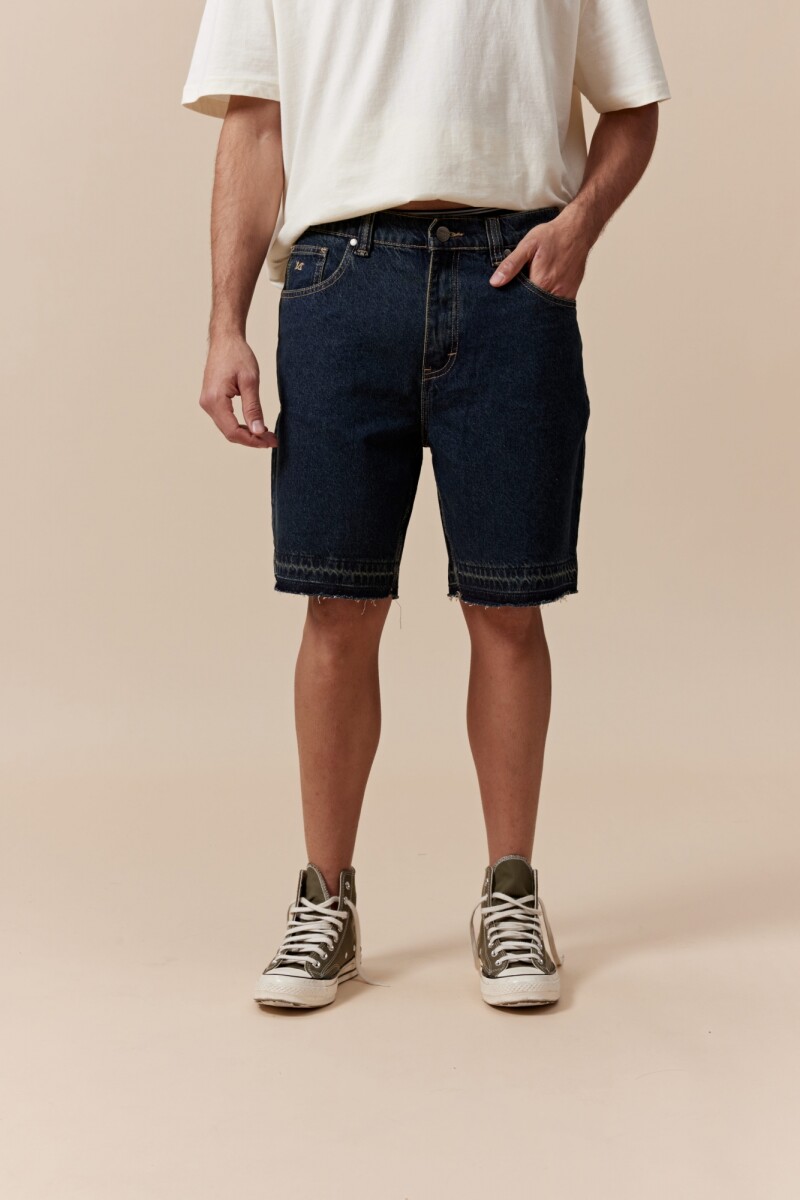 BERMUDA BREAK - AZUL OSCURO JEAN 