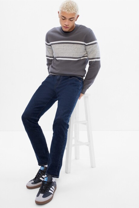 Jean Slim Taper Hombre Indigo Rinse 587