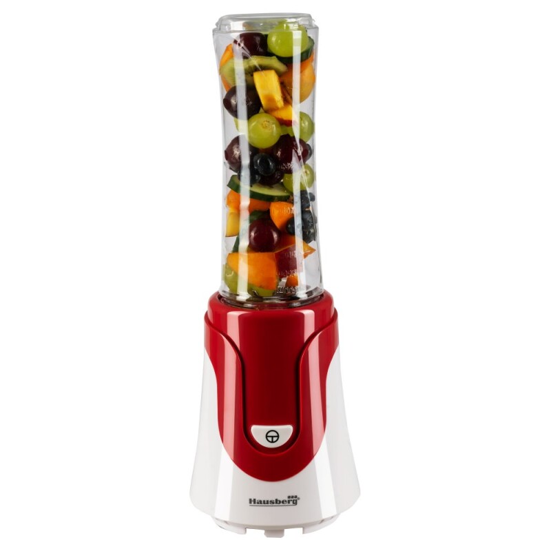 Licuadora Personal Smoothie Maker Con Hoppie 600 ml. Hausberg HB-7676RS Licuadora Personal Smoothie Maker Con Hoppie 600 ml. Hausberg HB-7676RS