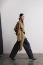 TRENCH CORTO Kaki