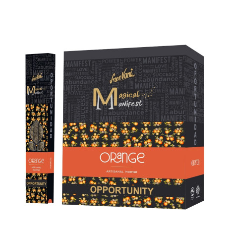 VARITAS SREE VANI CAJA DE MASALA X12 - MANIFIESTO Naranja