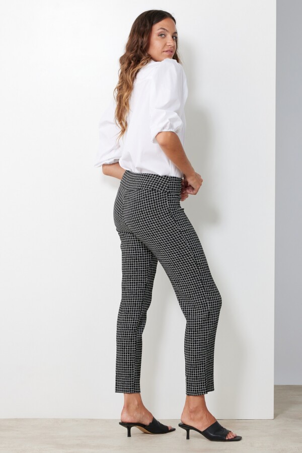 Pantalon Cuadros NEGRO/BLANCO