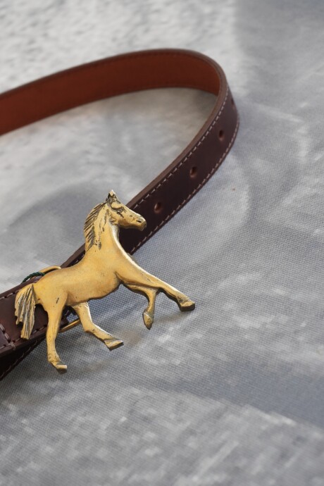 Horsy Belt Chocolate