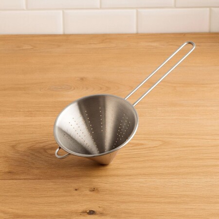 COLADOR CONICO ACERO INOX 23CM COLADOR CONICO ACERO INOX 23CM