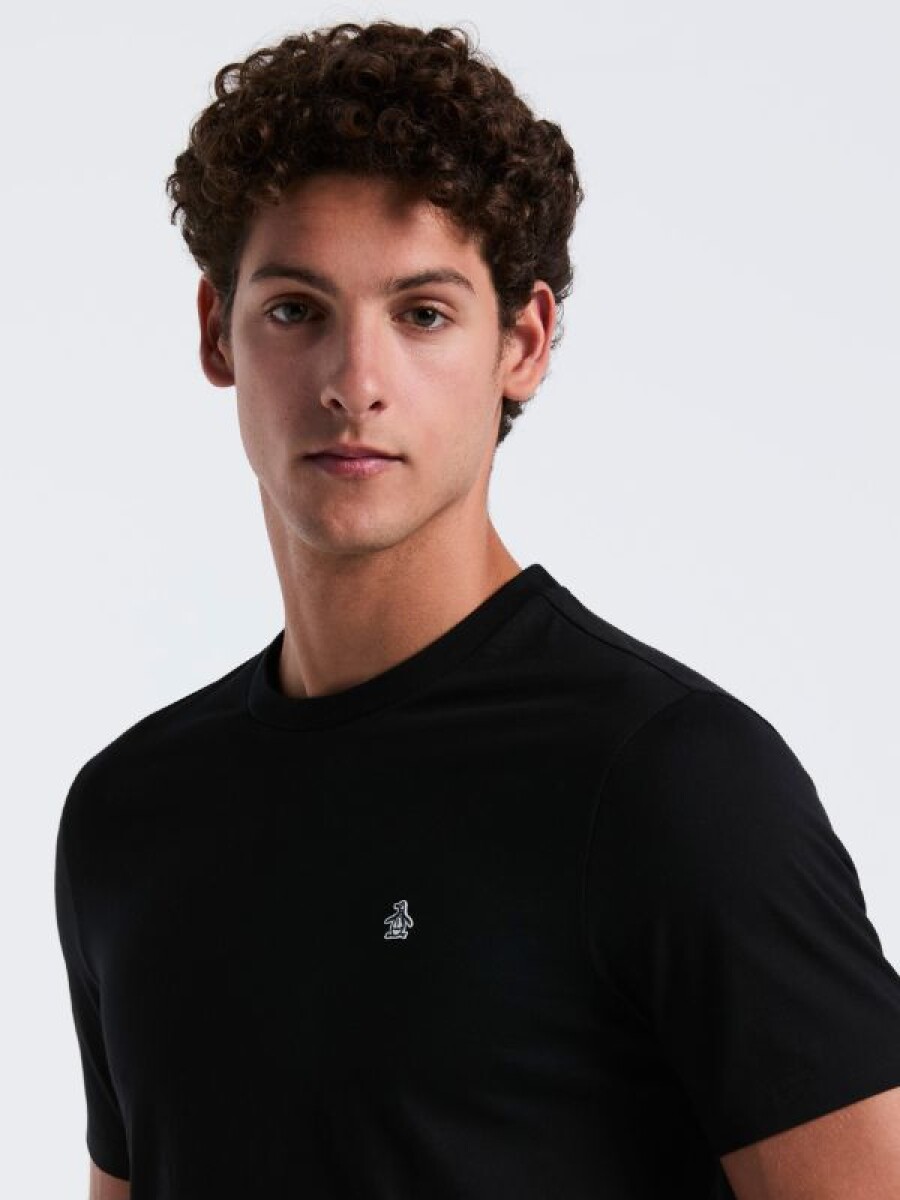 Remera Jrsy Tee Sticker Penguin - Negro 
