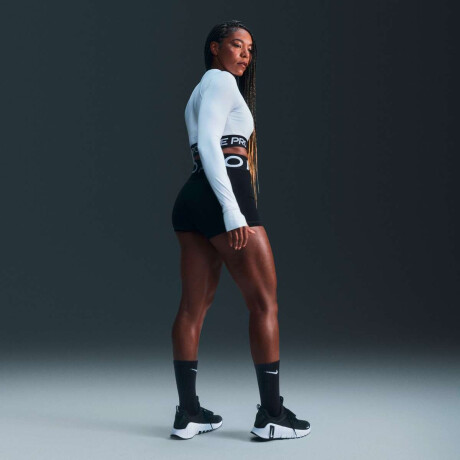 Short Nike Pro Sculpt Dri-Fit 3In De Mujer Negro