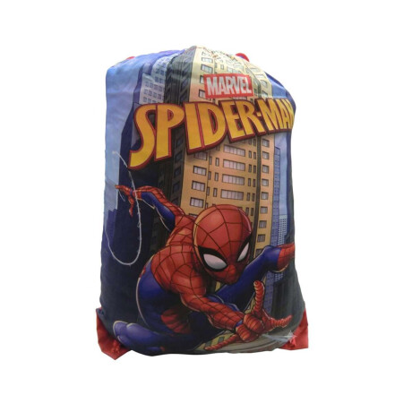 Sobre De Dormir Infantil 130 X 70 Cm Spiderman Rojo