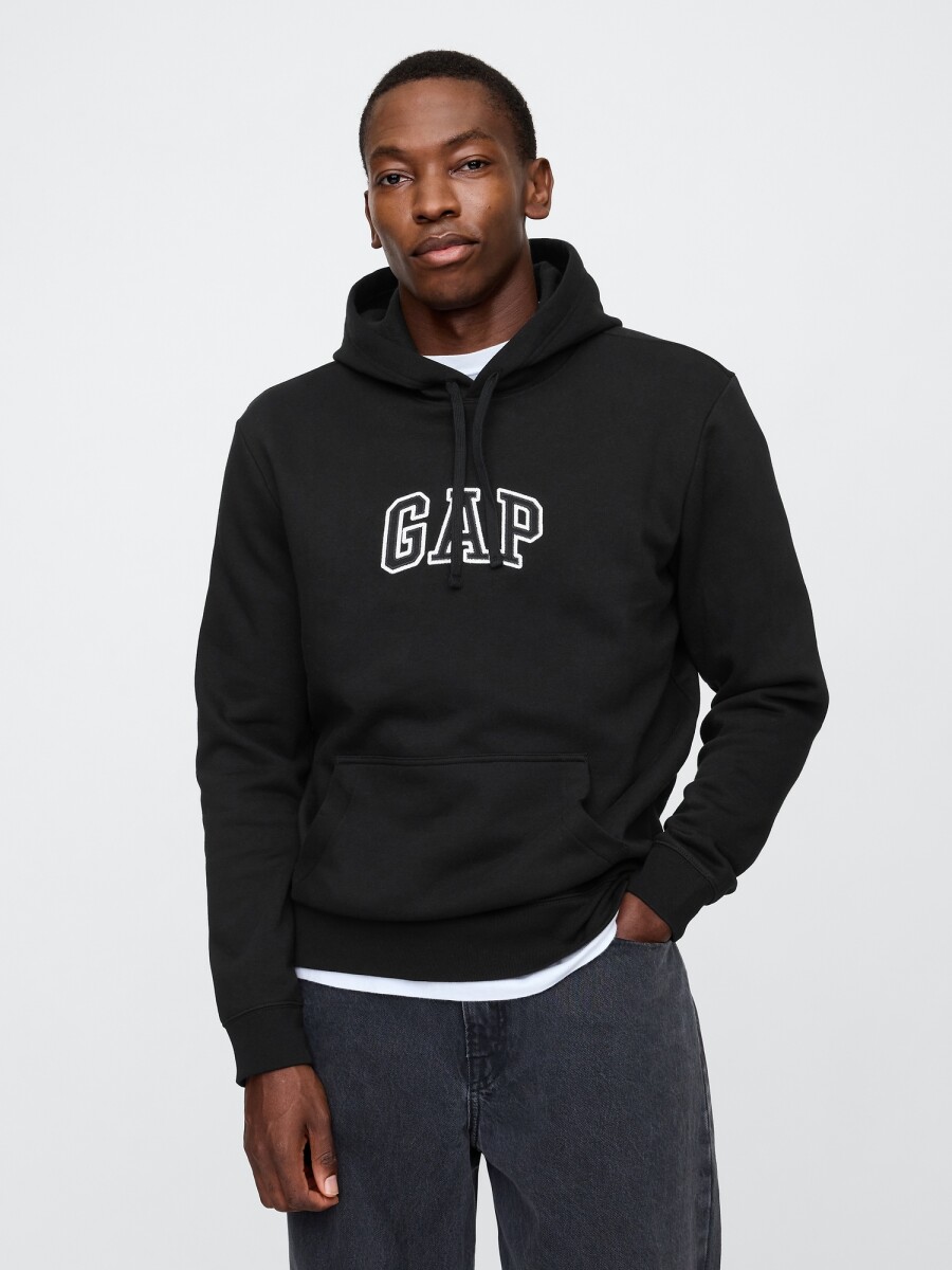 Canguro Logo Gap Hombre - Black 